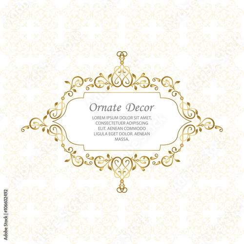  Elegant element for design template