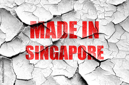 Canvas Print Grunge cracked Made in singapore