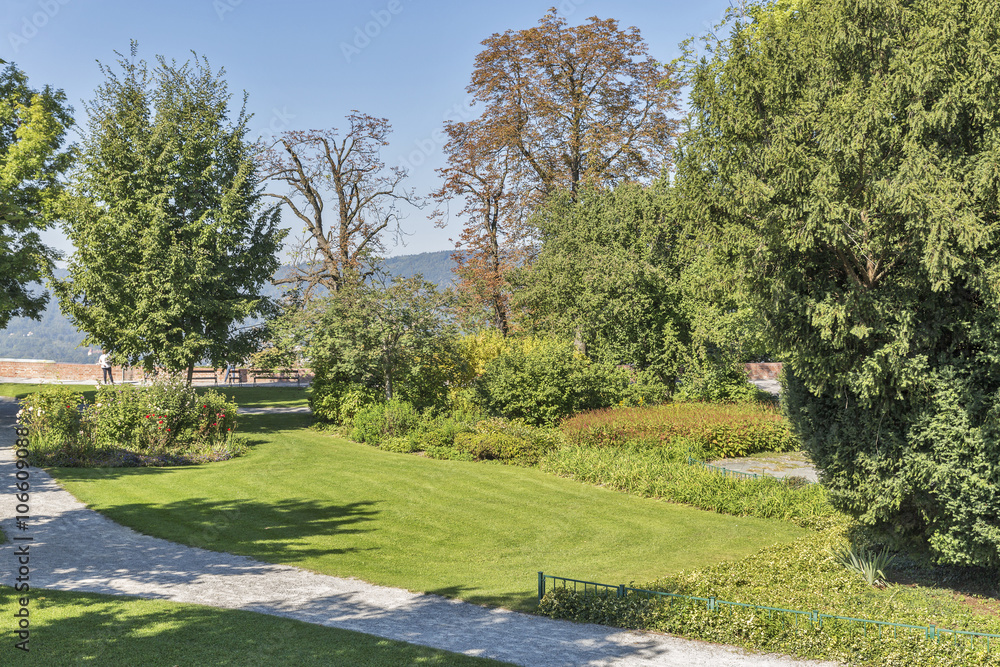 Autumn Schlossberg park in Graz, Austria Autumn Schlossberg park in Graz, Austria