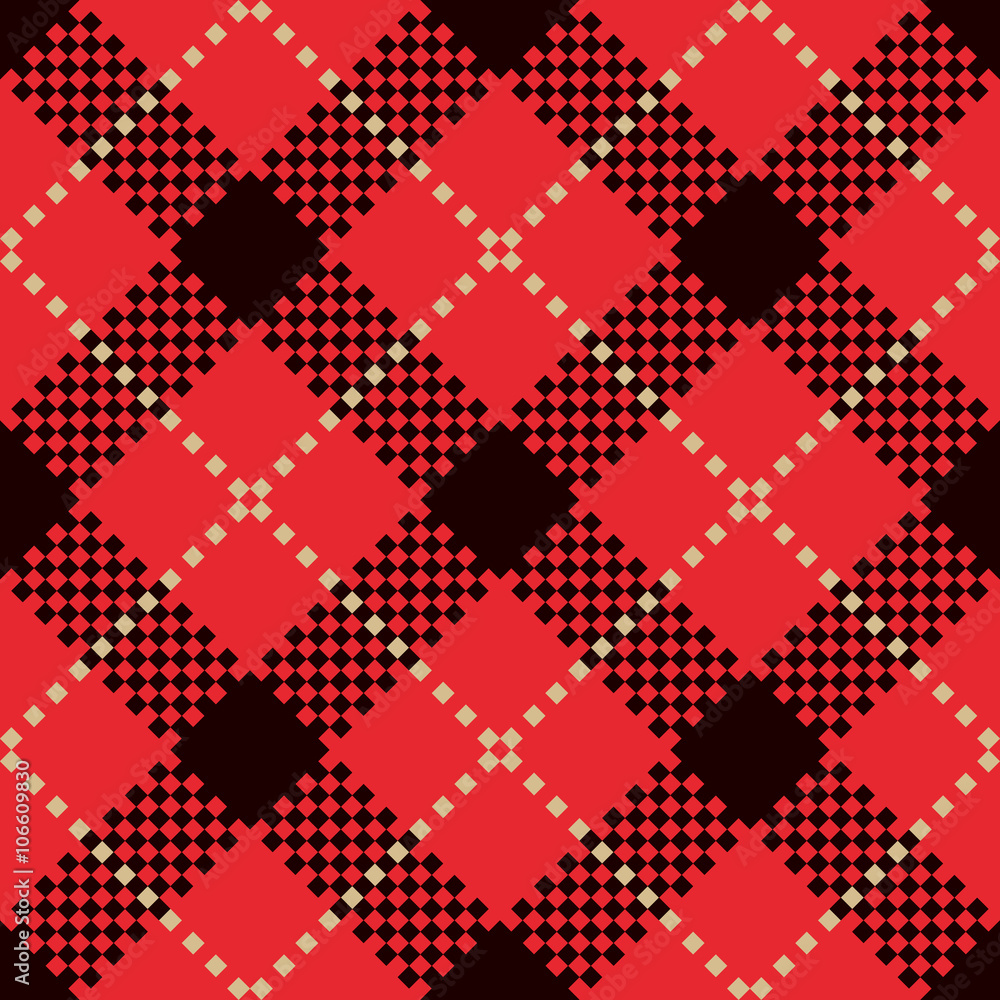 Seamless tartan pattern Seamless tartan pattern