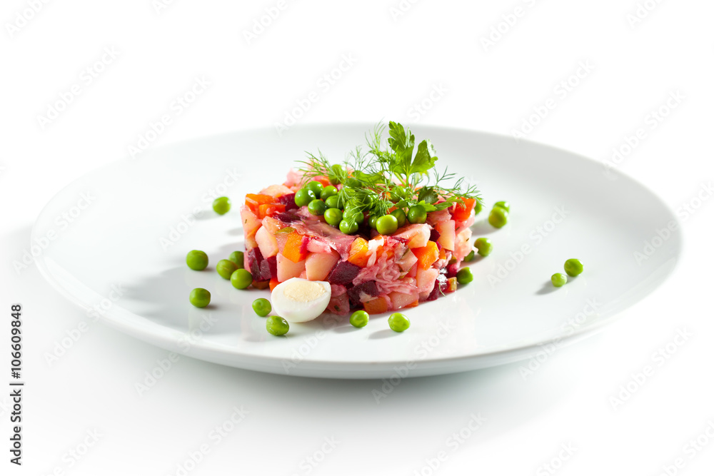 Beetroot and Potato Salad