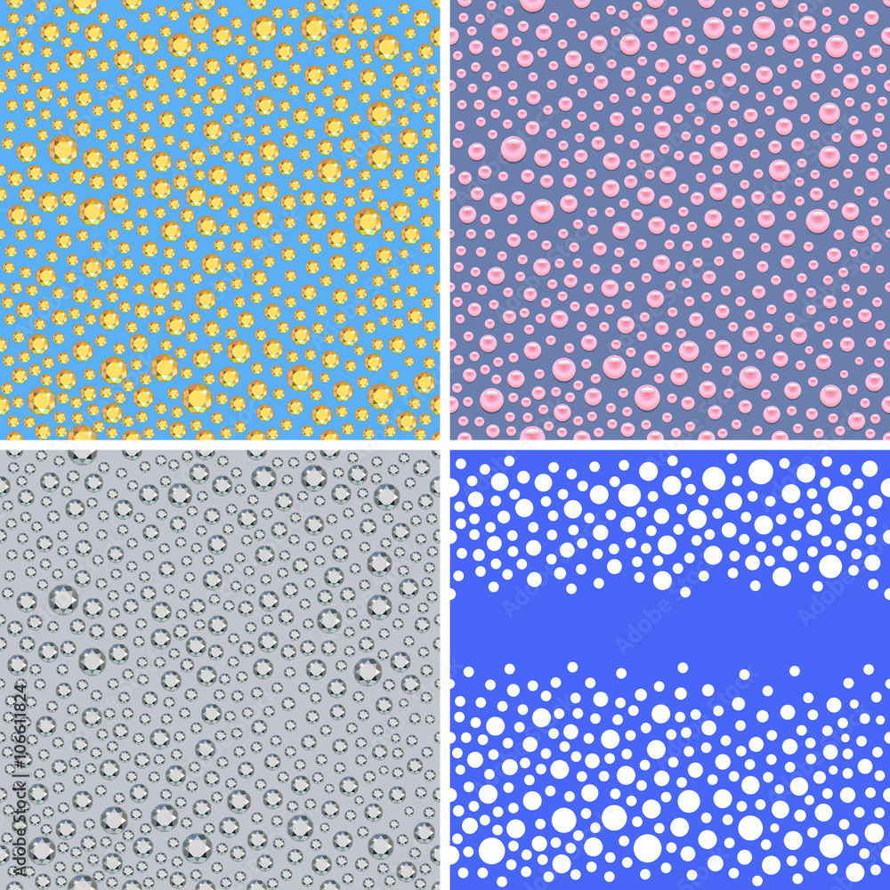 Seamless scattered textures
