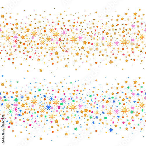 Seamless scattered stars