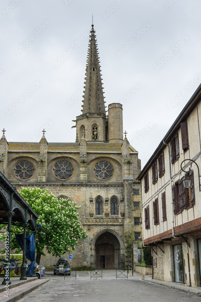 Obraz premium Medieval village Mirepoix