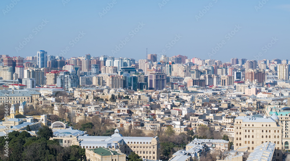 Fototapeta premium city of metropolis Baku