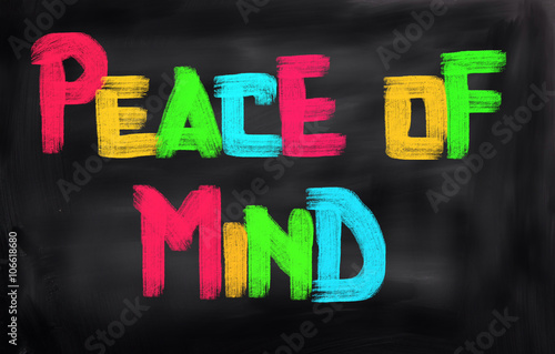 Peace Of Mind Concept