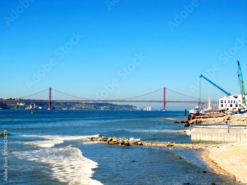 25th of April Bridge, Lisbon, Portugal