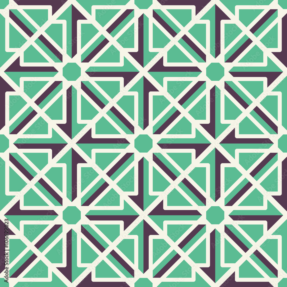 Fototapeta premium Vector Geometric Pattern