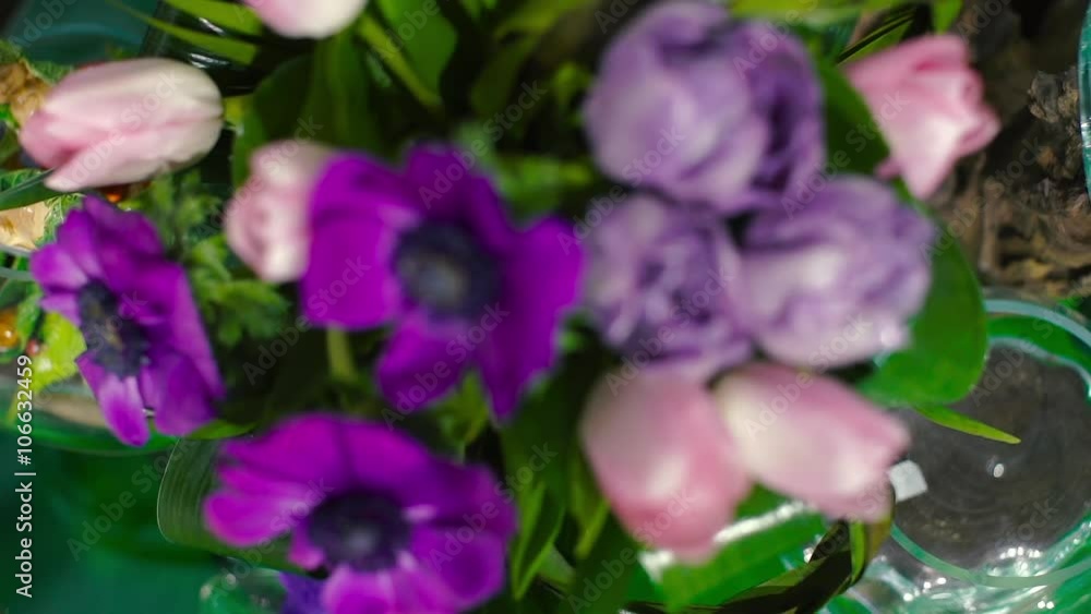 Lily of the Valley Bouquet of Anemones and Tulips Lily of the Valley Bouquet of Anemones and Tulips