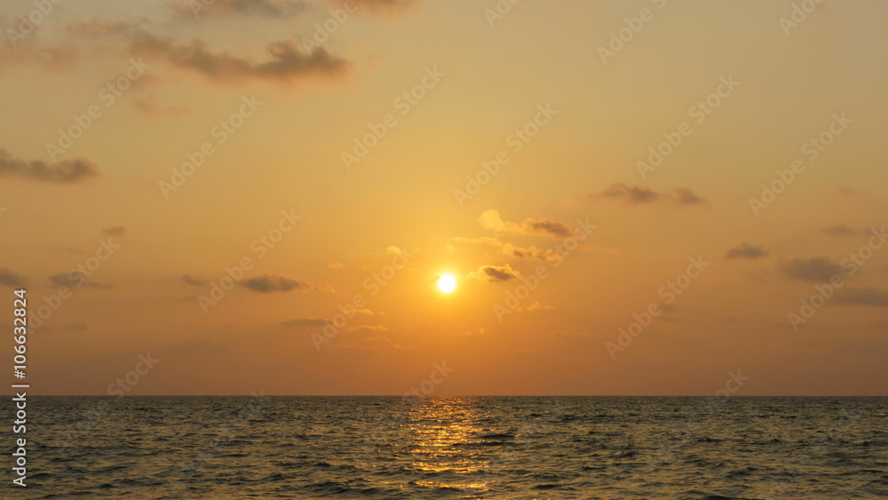 4K Timelapse of sunset over the sea 4K Timelapse of sunset over the sea