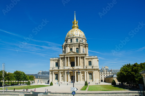 Paris - SEPTEMBER 15, 2012: Les Invalides House on September 15 