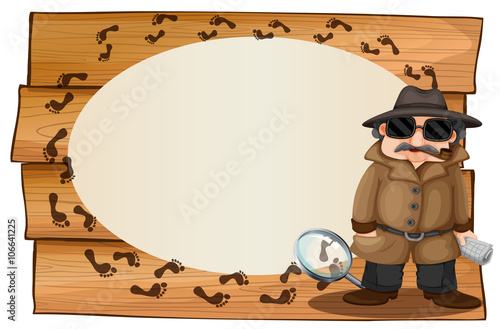 Frame design with spy and footprinted
