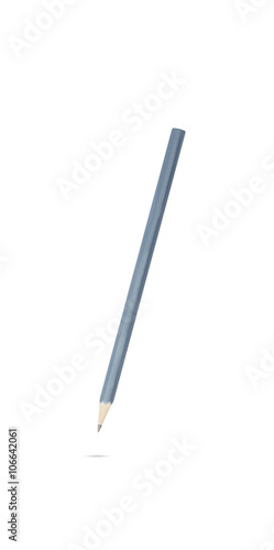 Wood pencil isolated on white background with clipping path © itim2101
