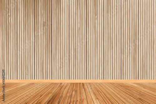 Wood room for background