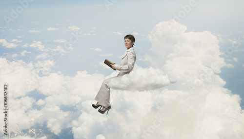 Wallpaper Mural When book takes your away from reality Torontodigital.ca