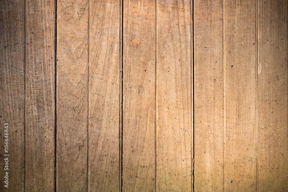 Naklejka premium Wooden texture background, Vintage Effect