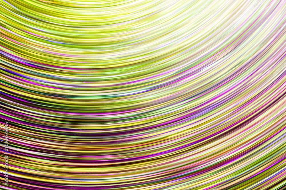 Long exposure colorful round neon lights pattern. Long exposure colorful round neon lights pattern.