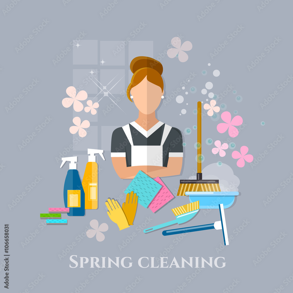 Spring cleaning cleaner housewife cleaning tools