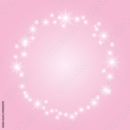 キラキラ光源の背景イラスト