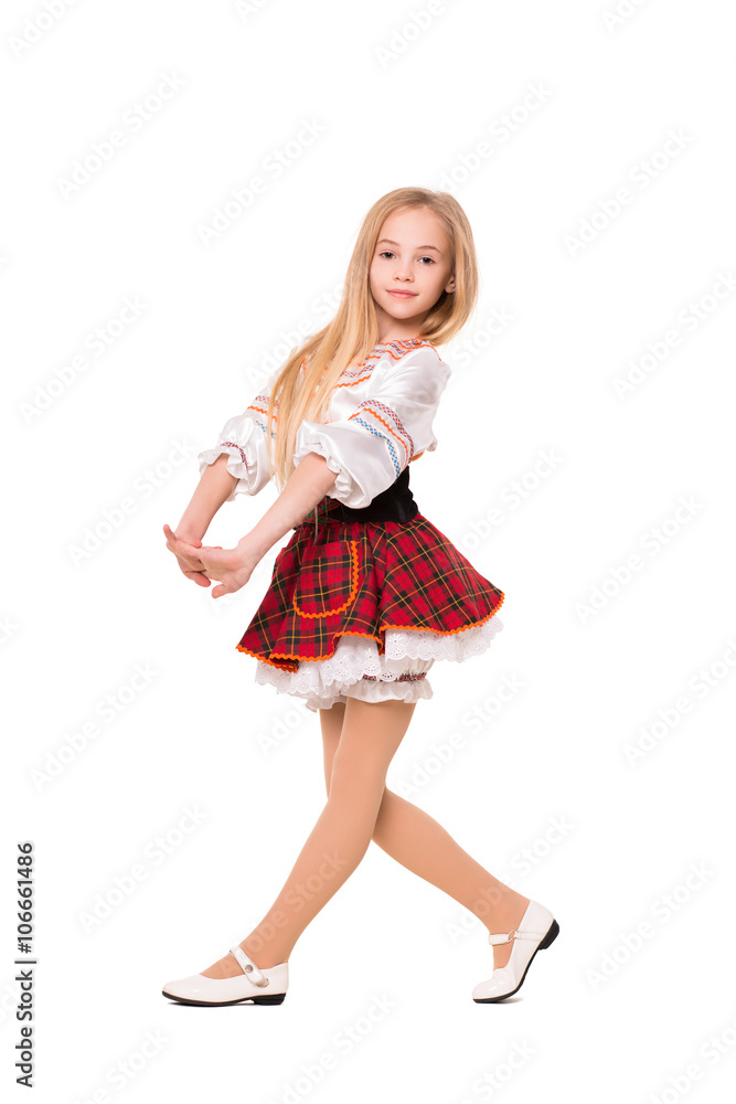 Little blond girl Little blond girl
