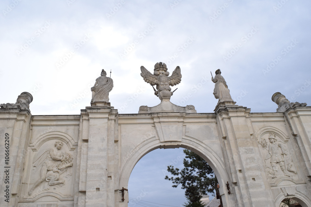 Fototapeta premium Alba Carolina fortress main gate