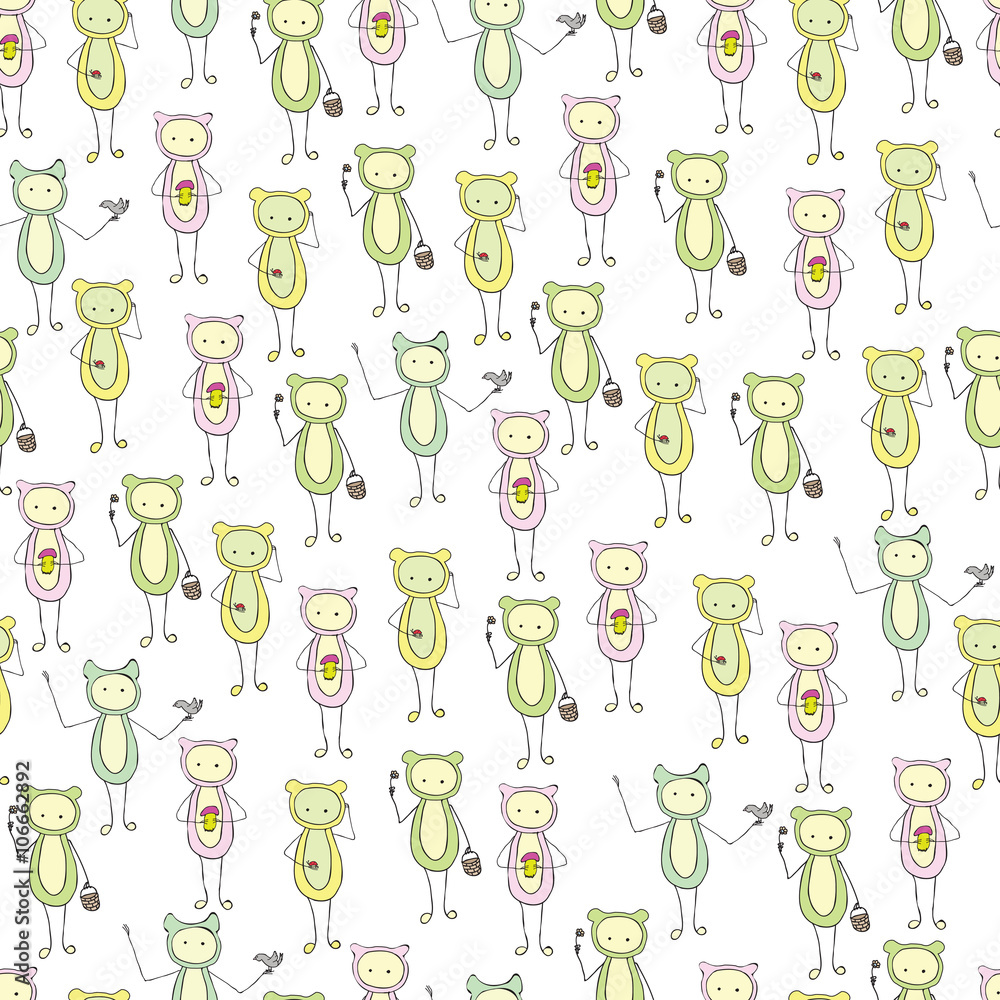Background Cartoon a strange creature and nature. Abstract funny cute creature. Background Cartoon a strange creature and nature. Abstract funny cute creature.