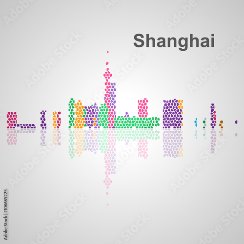 Singapore skyline for your design