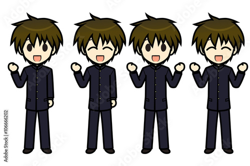 シンプルキャラクター 会話 表情イラスト集 中学生 男子 ガッツポーズ1 Stock イラスト Adobe Stock シンプルキャラクター 会話 表情イラスト集 中学生 男子 ガッツポーズ1 Stock イラスト Adobe Stock
