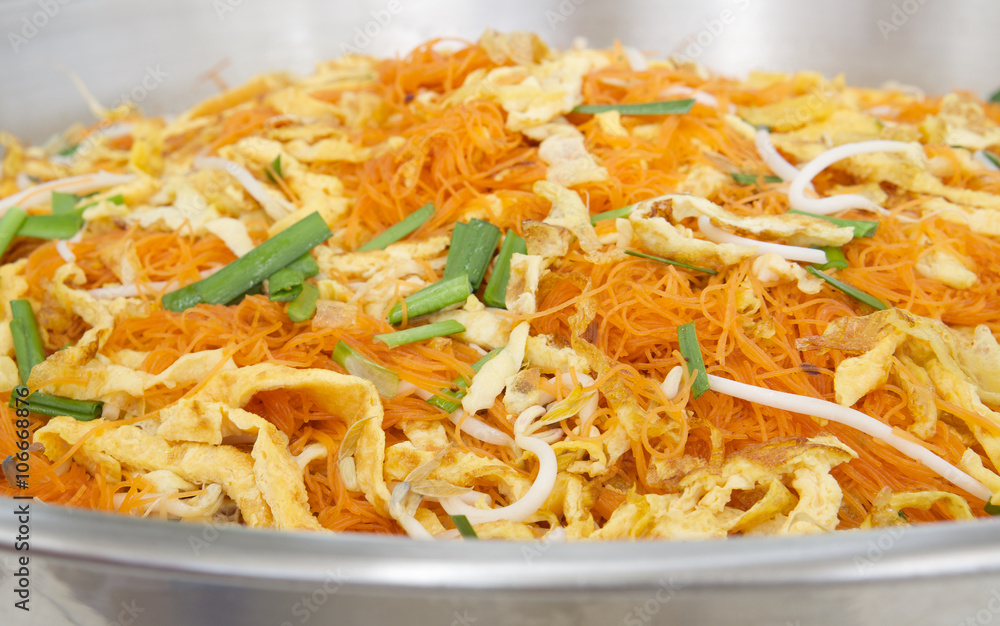 Thai Fried Noodles or padthai Thai Fried Noodles or padthai