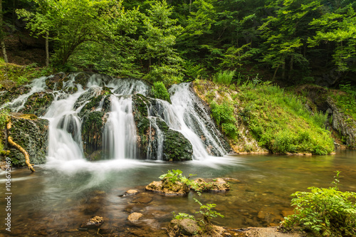 Waterfall Dokuzak in Strandja mountain  Bulgaria