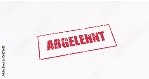 Stamp_ABGELEHNT_<4K><30fps><Loop>
