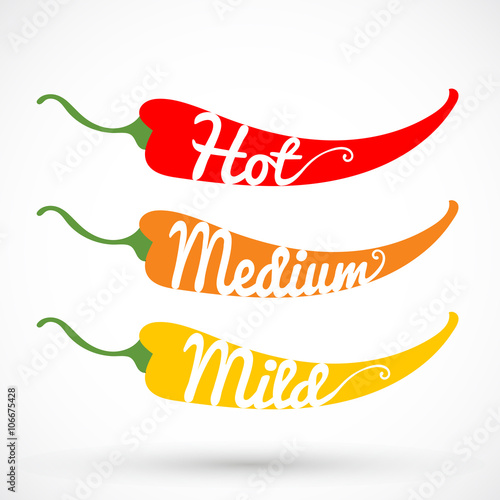 Pepper chilli vector illustration