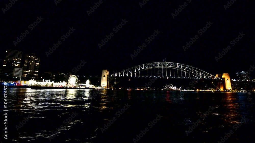 Sydney Harbour at night Sydney Harbour at night