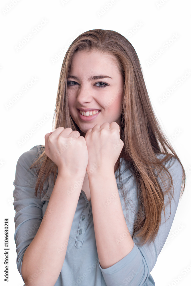 Portrait of beautiful young successful woman Portrait of beautiful young successful woman