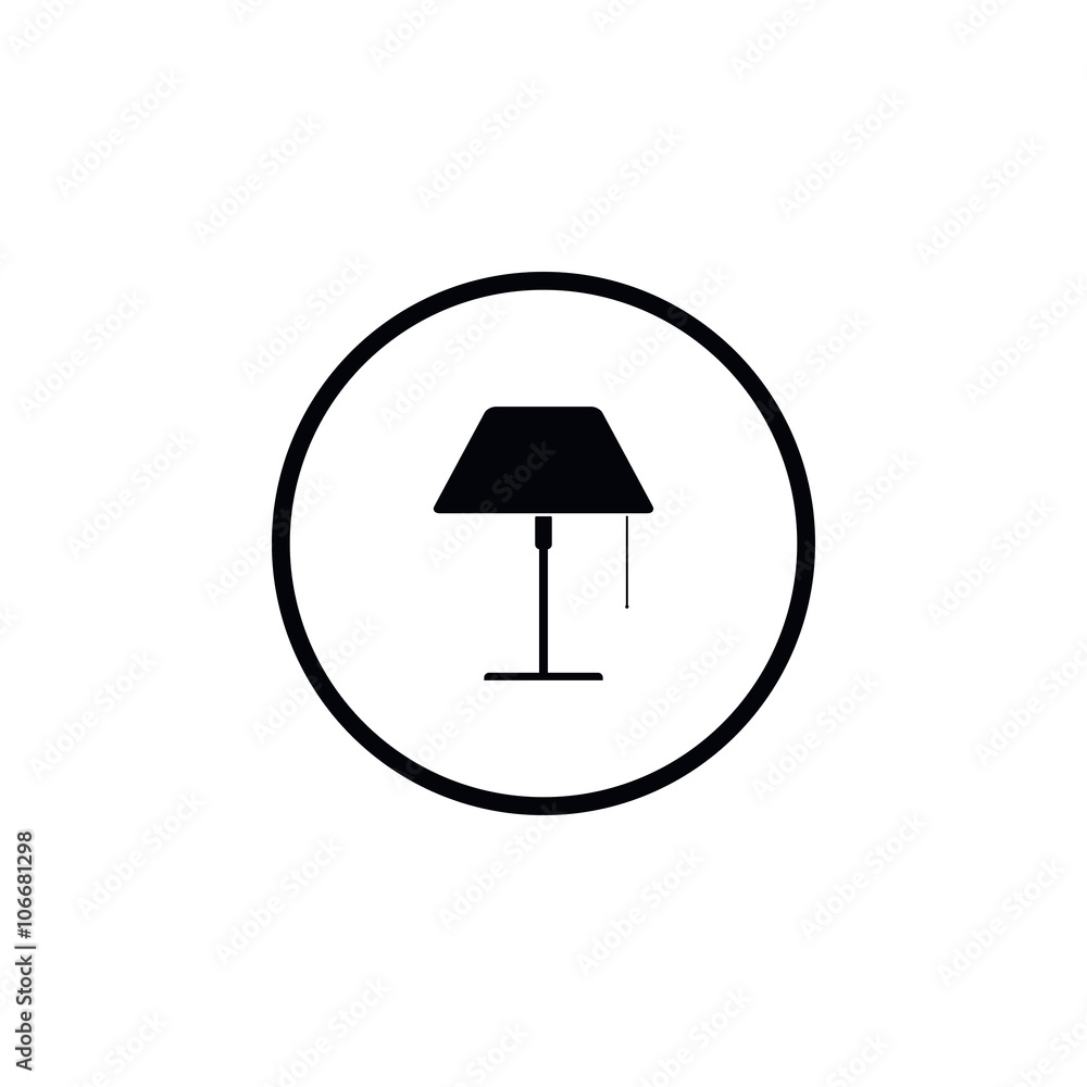 Icon table lamp.