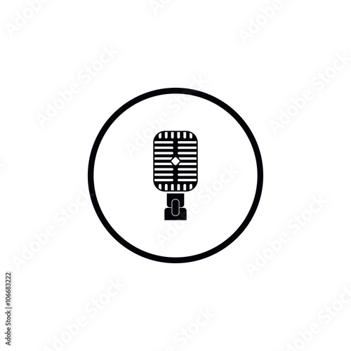 Icon microphone.