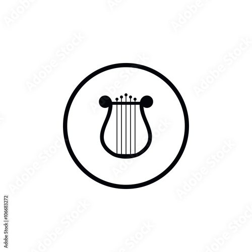 Icon lyre.