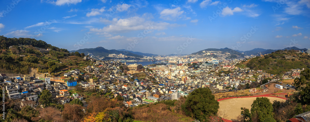 Naklejka premium 長崎の景観