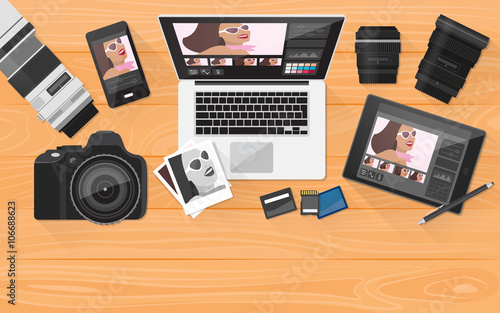Professional photography banner