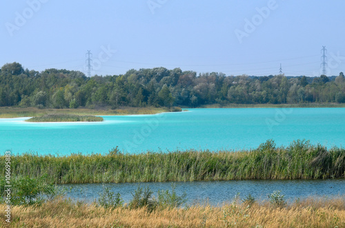 Jezioro Turkusowe koło Konina