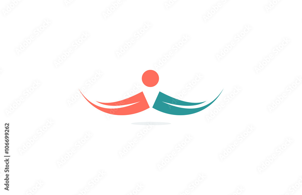 kids abstract education logo kids abstract education logo