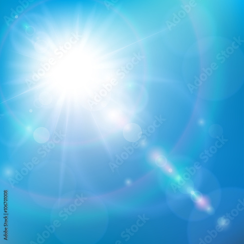 Sunshine in the Blue Sky