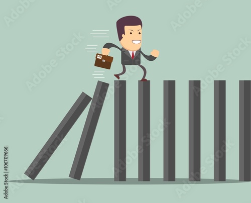 domino effect and problem solving