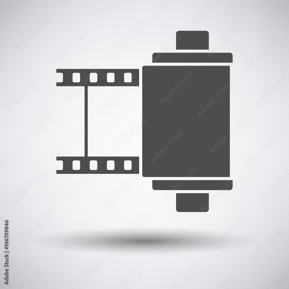 Photo cartridge reel icon Photo cartridge reel icon