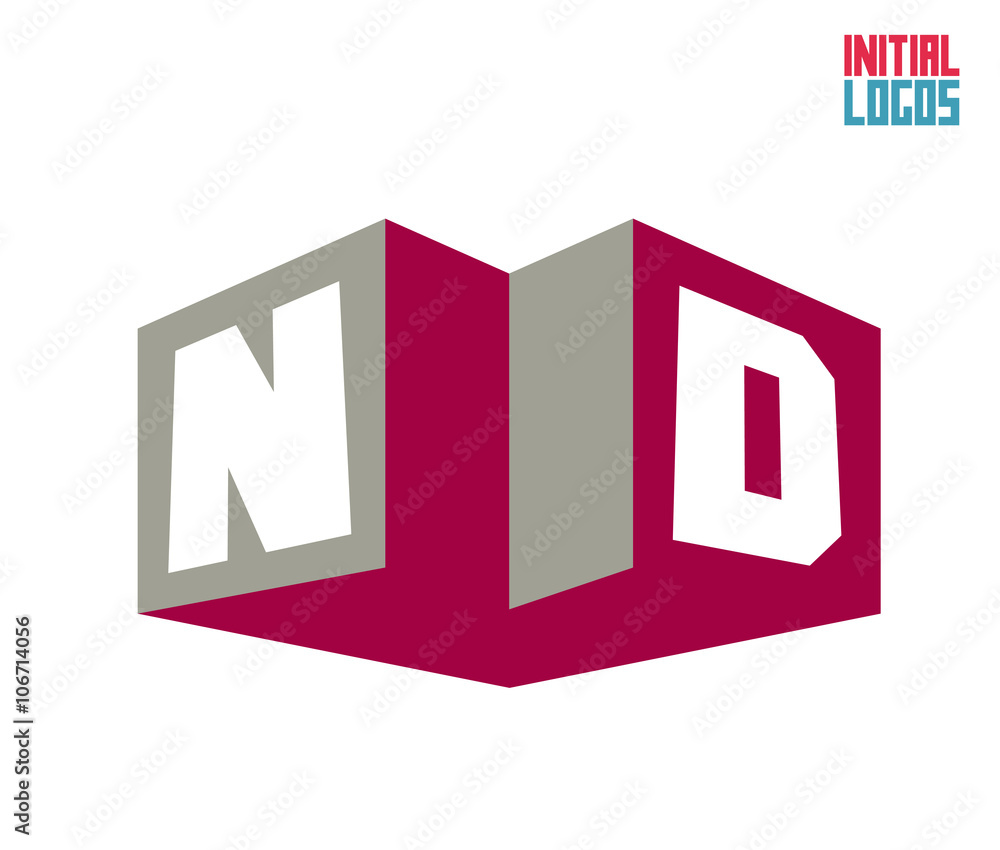 ND Initial Logo for your startup venture ND Initial Logo for your startup venture