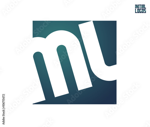 ML Initial Logo for your startup venture