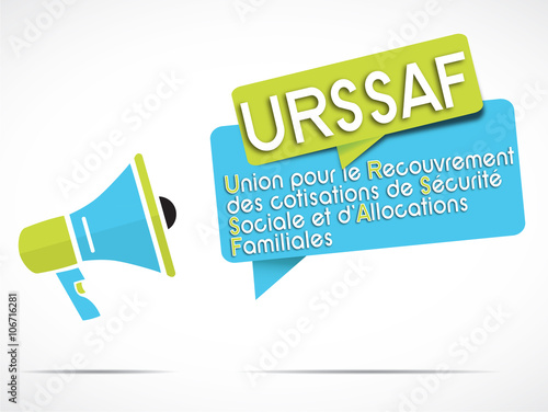 mégaphone : URSSAF