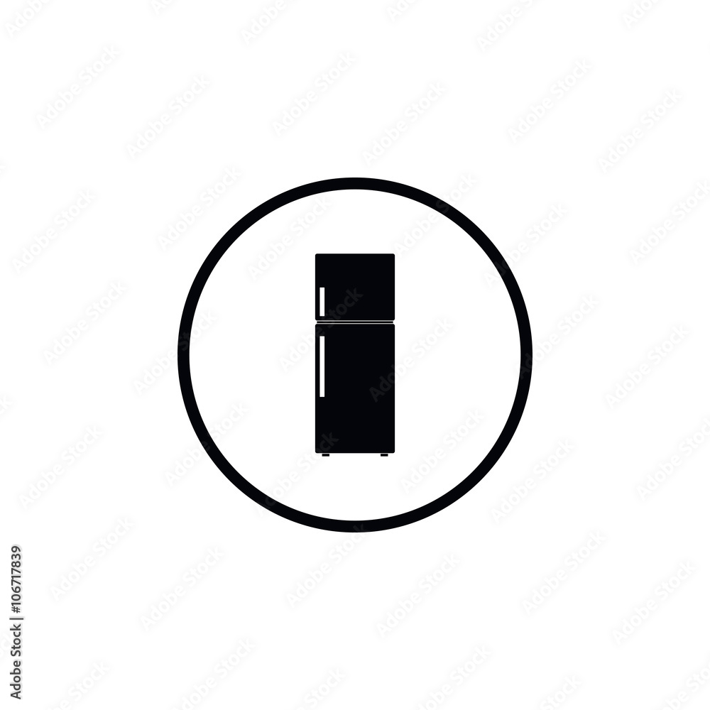 Icon refrigerator. Icon refrigerator.