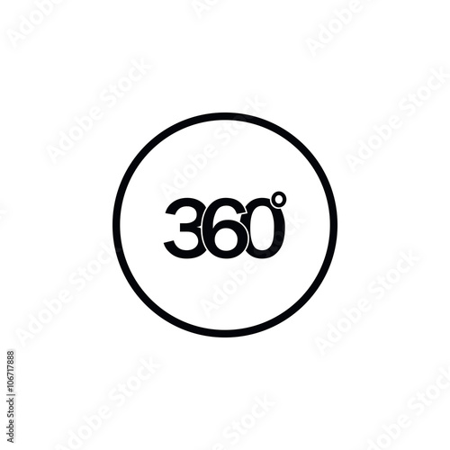 Icon 360 degrees.