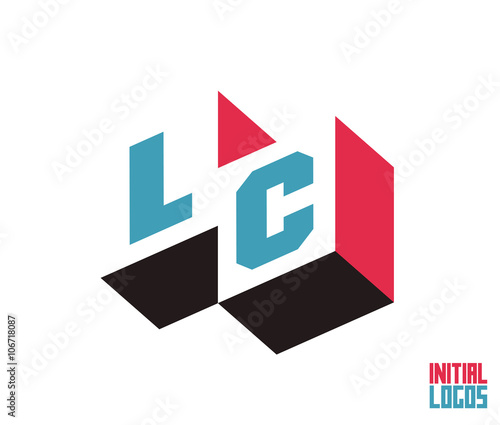 LC Initial Logo for your startup venture
